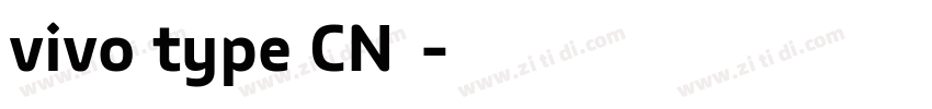 vivo type CN繁字体转换